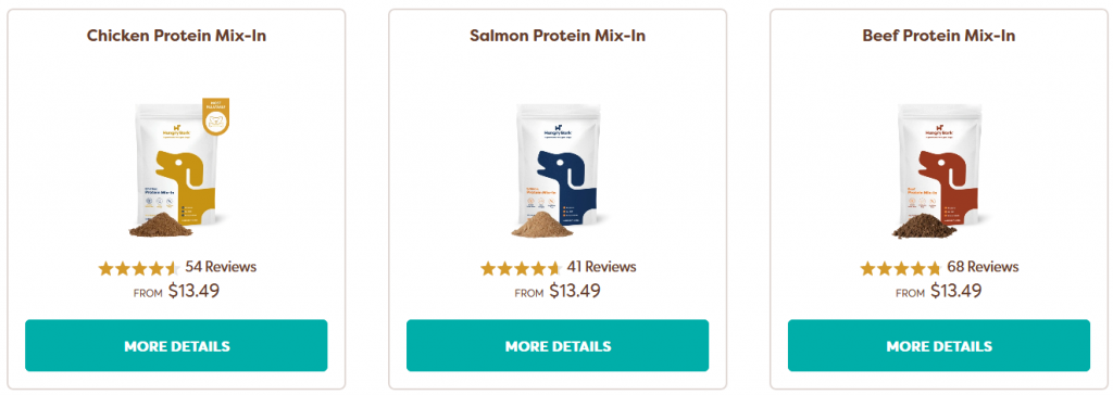 hungry bark dog protein mix