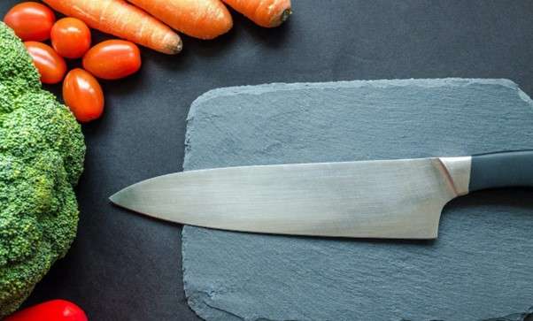 cutting board with fresh vegetables