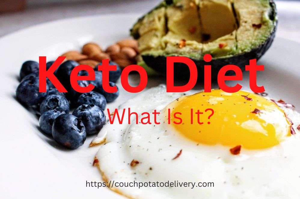 plate with Keto diet food