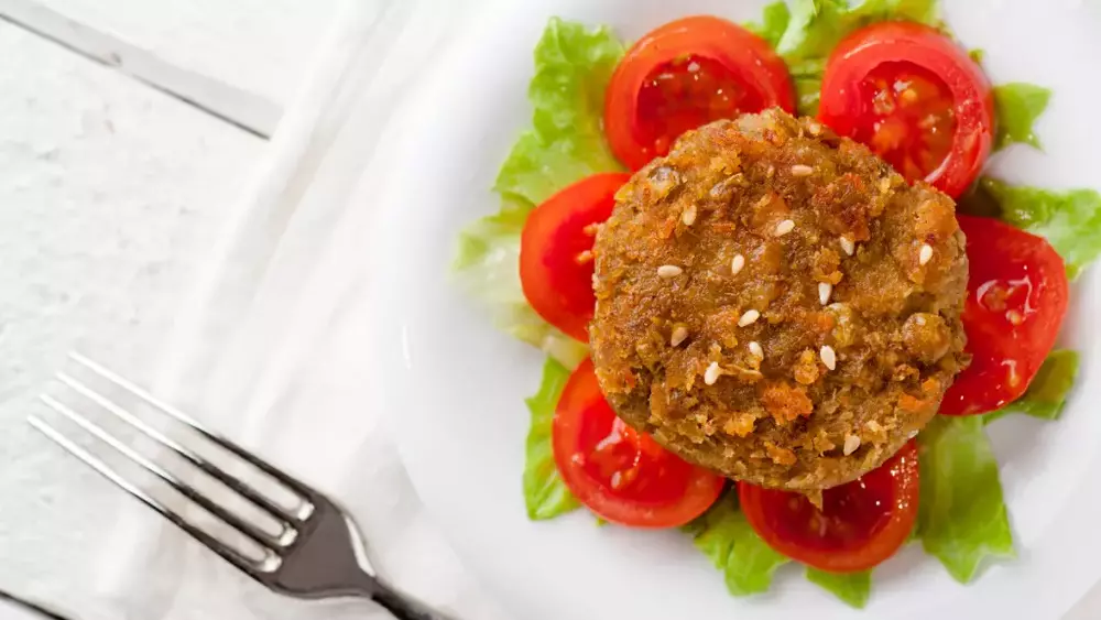 Cumin-Spiced Red Lentil Burgers